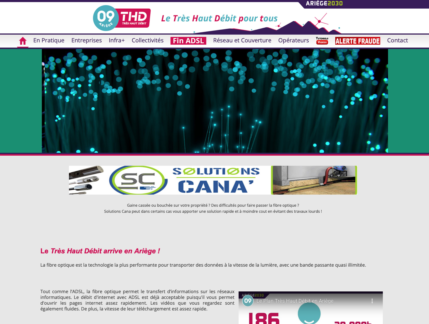 La fibre en Ariège