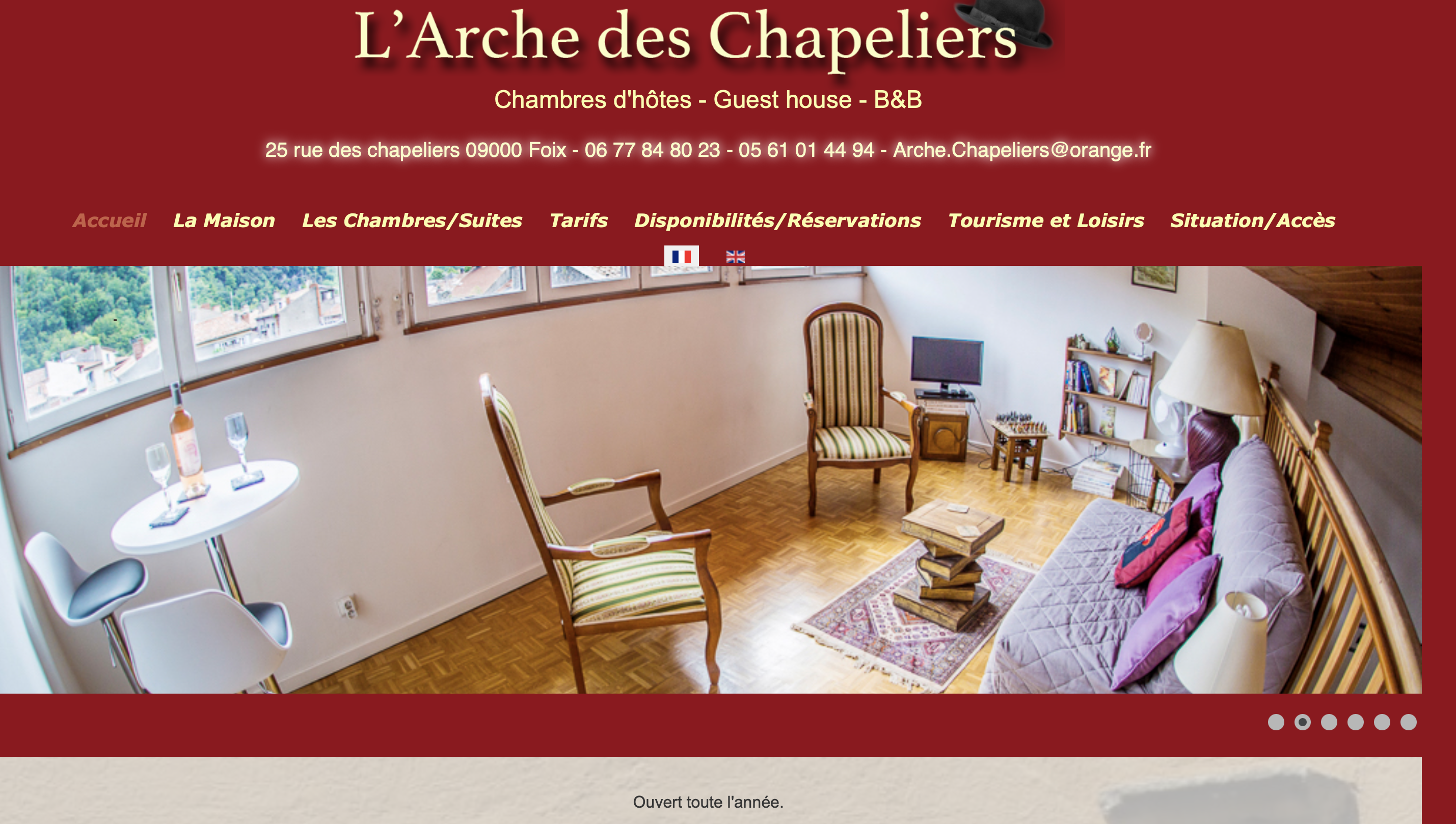 Chambres d'hôtes à Foix